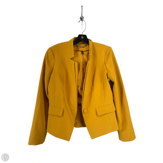 Blazer By White House Black Market In Yellow, Size: 8