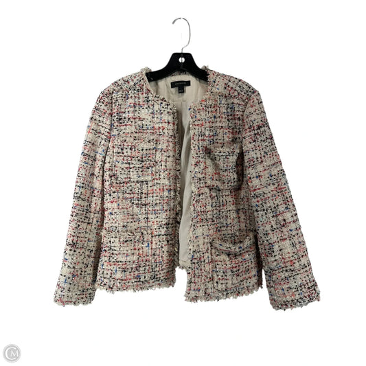 Blazer By Ann Taylor In Multi-colored, Size: L