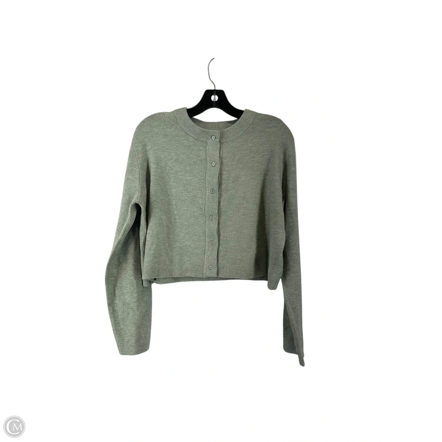 Sweater Cardigan By Moon And Madison In Green, Size: M