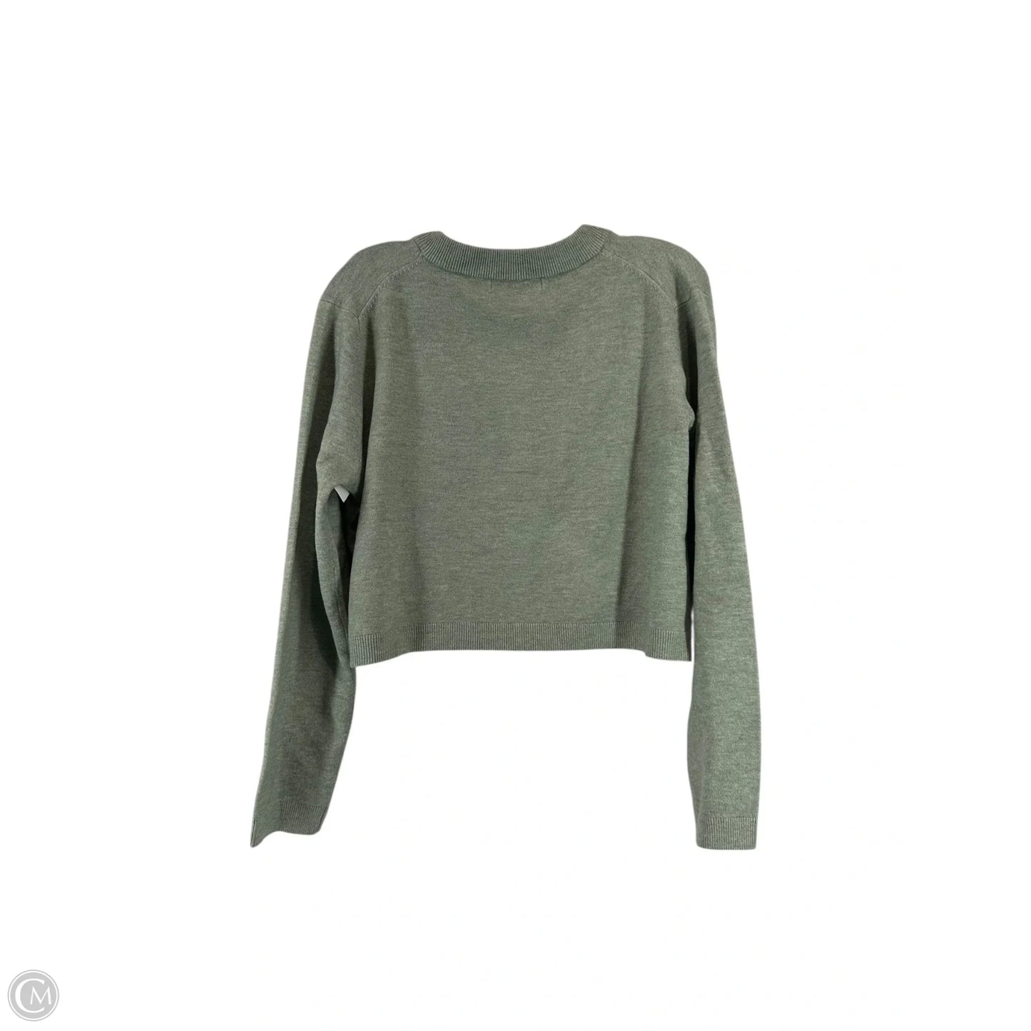 Sweater Cardigan By Moon And Madison In Green, Size: M