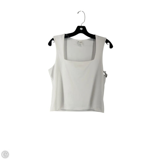 Tank Top By No Boundaries In White, Size: L