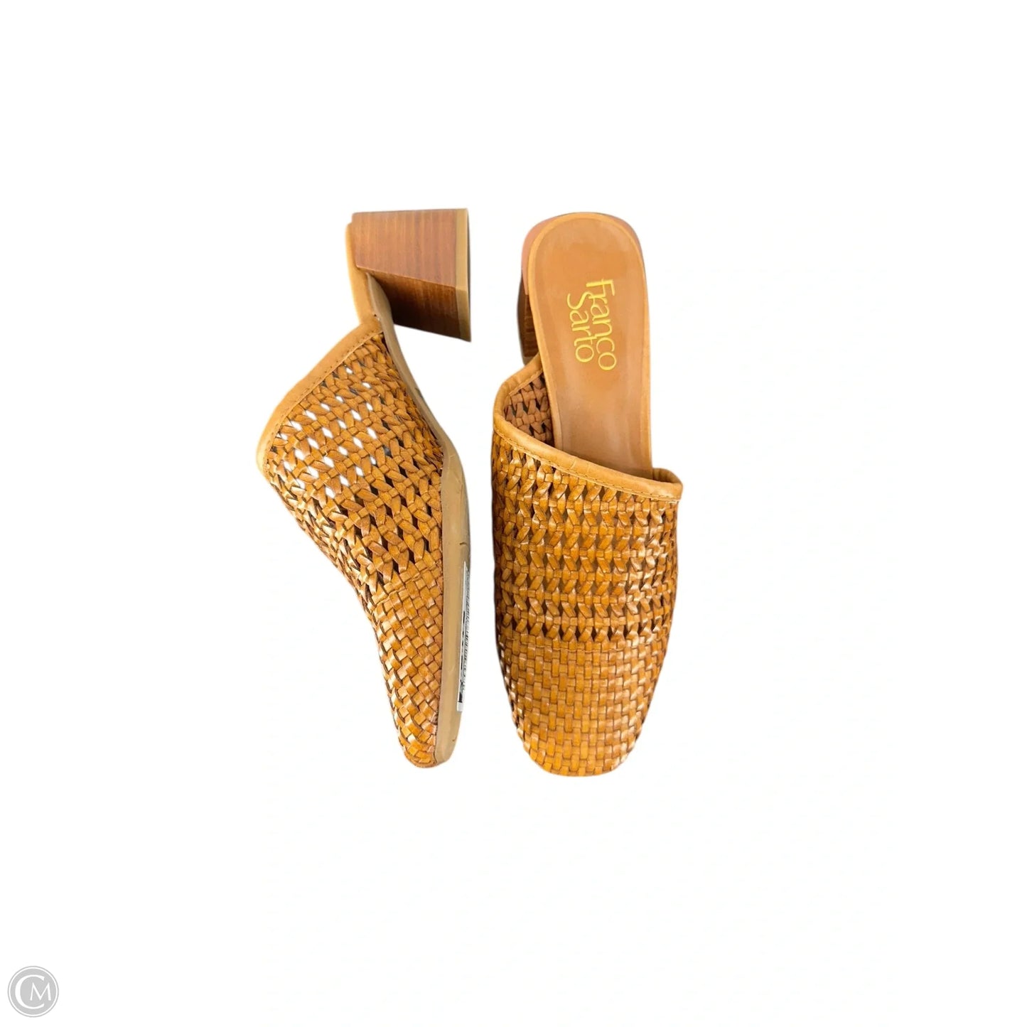 Shoes Heels Block By Franco Sarto In Brown, Size: 6