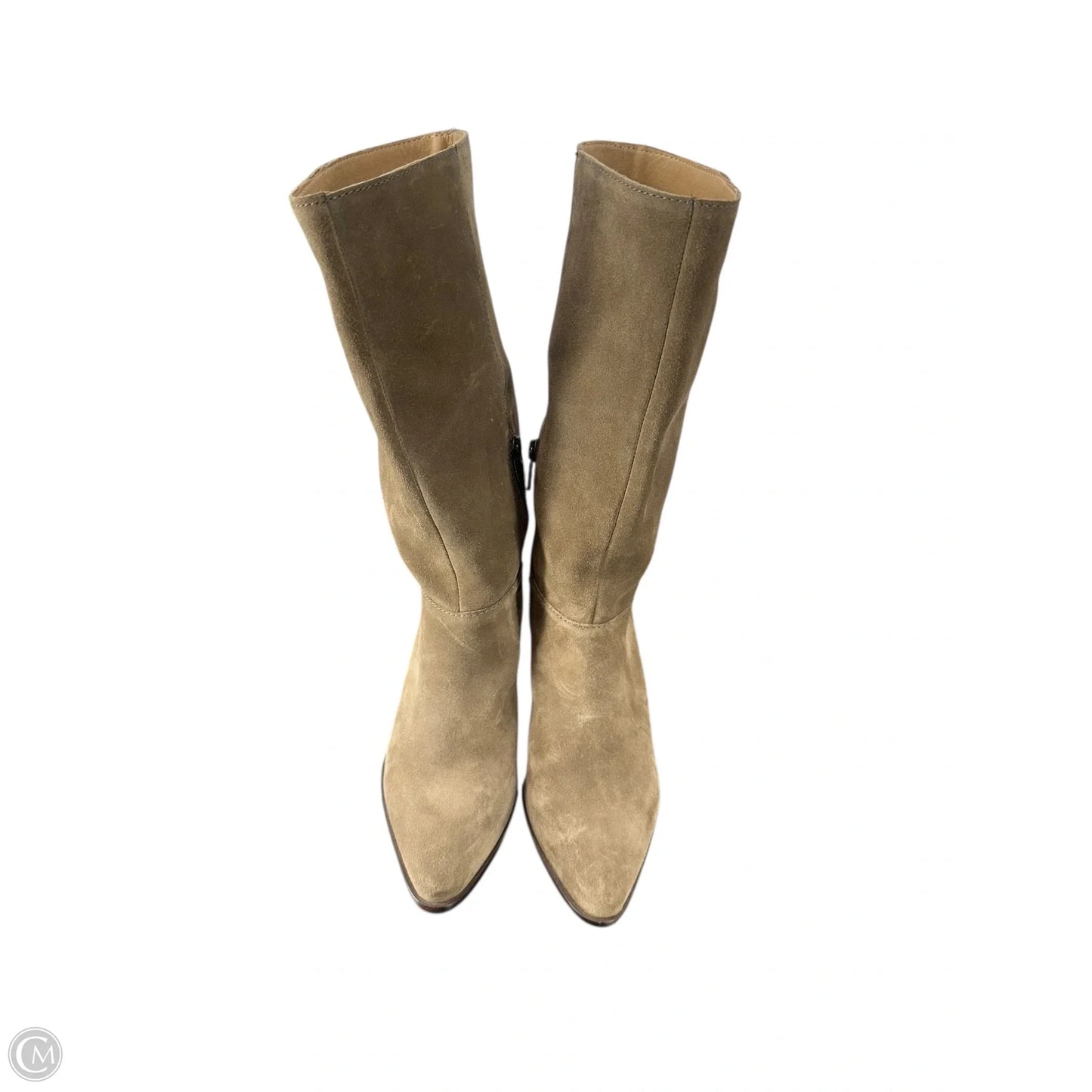 Boots Mid-calf Heels By Lucky Brand In Brown, Size: 6