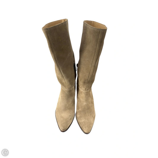 Boots Mid-calf Heels By Lucky Brand In Brown, Size: 6
