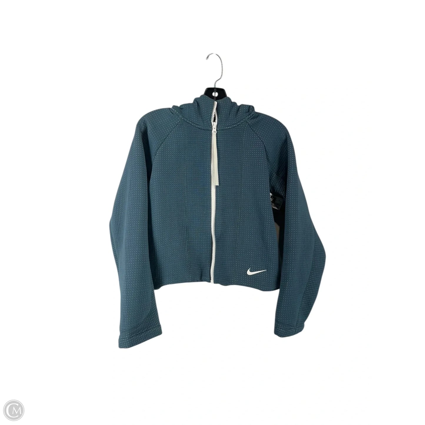 Athletic Jacket By Nike Apparel In Blue, Size: Xs