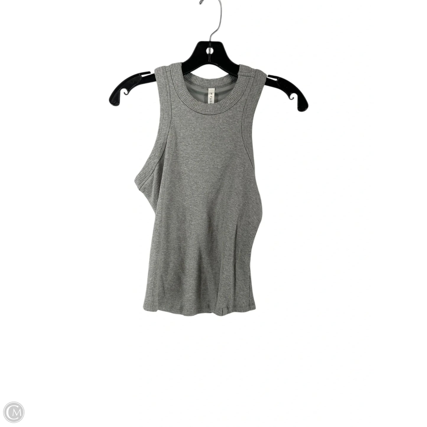 Athletic Tank Top By Fabletics In Grey, Size: M