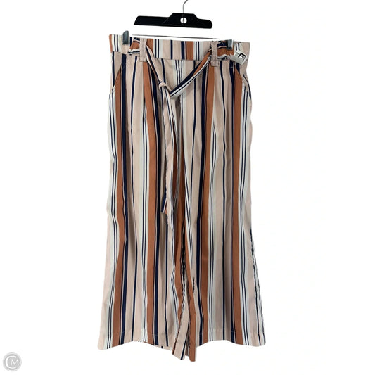 Pants Cropped By Zara In Multi-colored, Size: M
