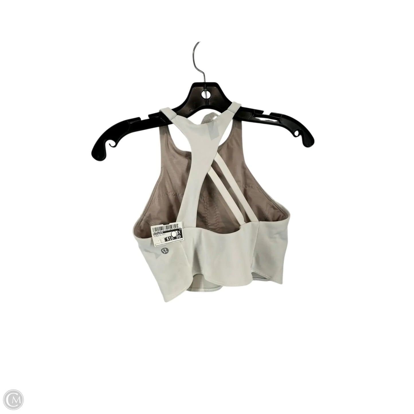 Athletic Bra By Lululemon In White, Size: 6