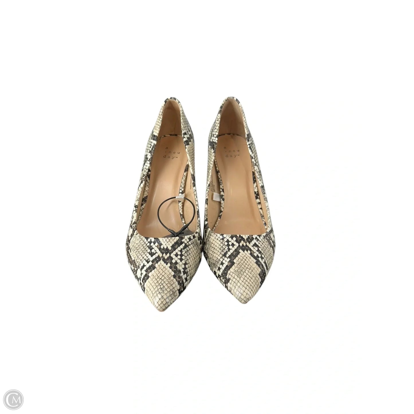 Shoes Heels Stiletto By A New Day In Snakeskin Print, Size: 7.5