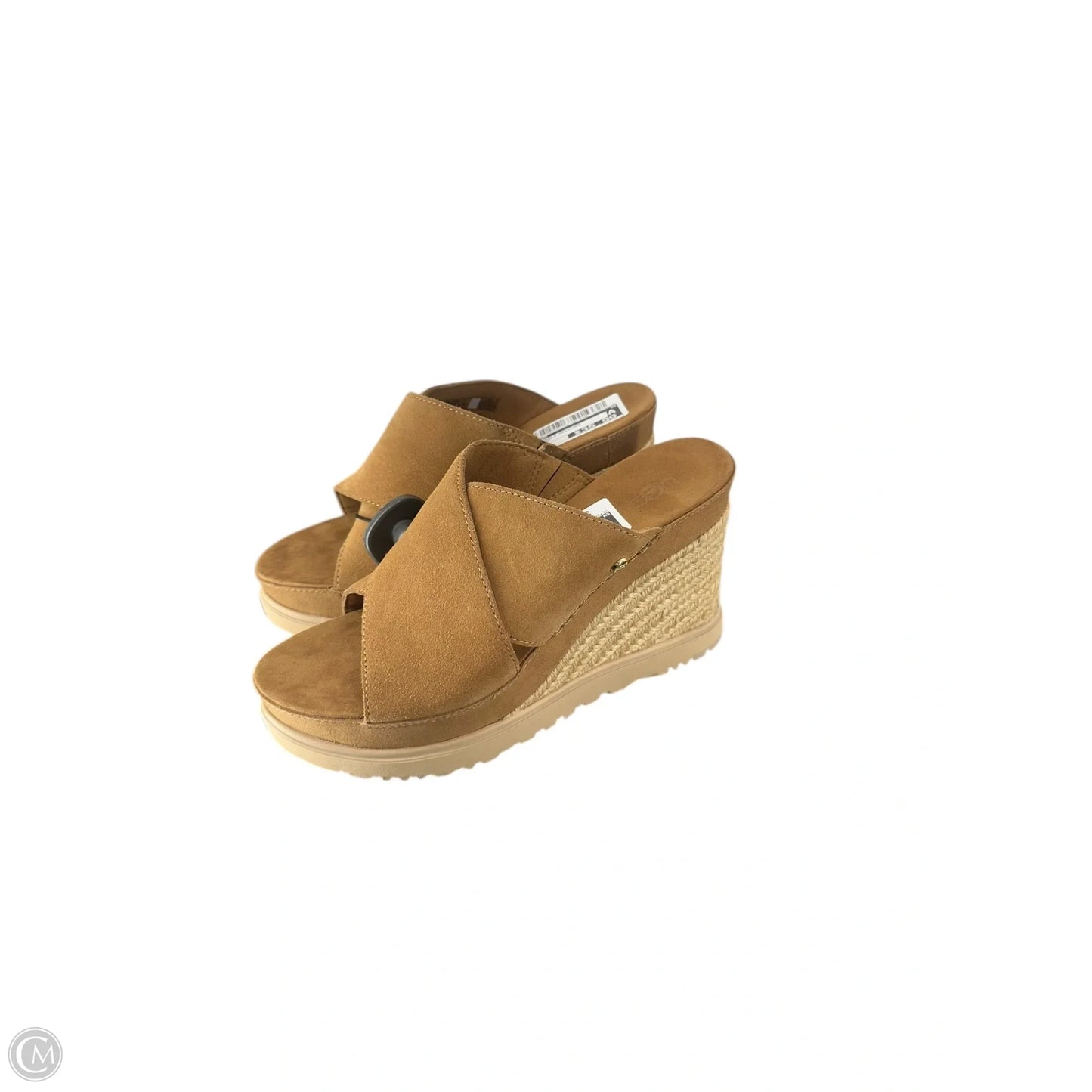 Sandals Designer By Ugg In Brown, Size: 9