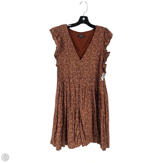 Dress Casual Short By Madewell In Brown, Size: L