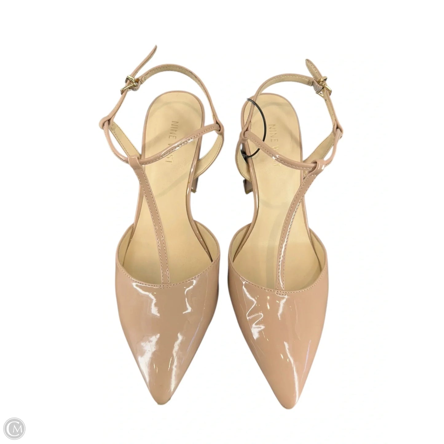 Shoes Heels Block By Nine West In Tan, Size: 9.5