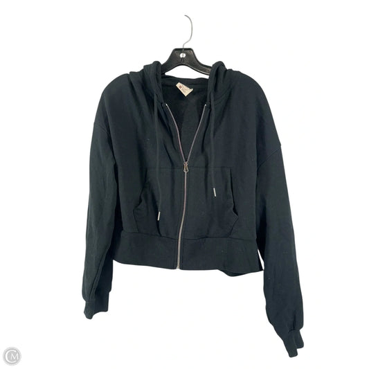 Sweatshirt Hoodie By Clothes Mentor In Black, Size: Xl