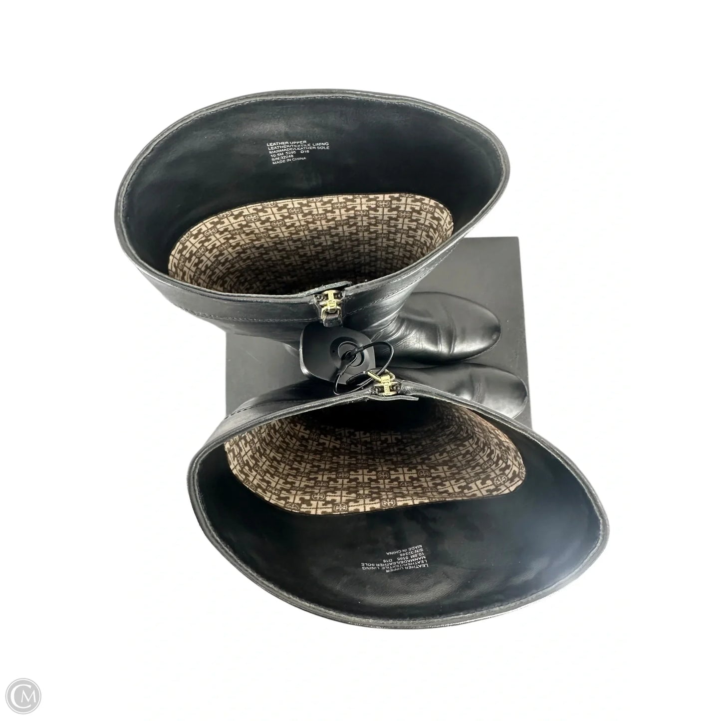 Boots Designer By Tory Burch In Black, Size: 10.5