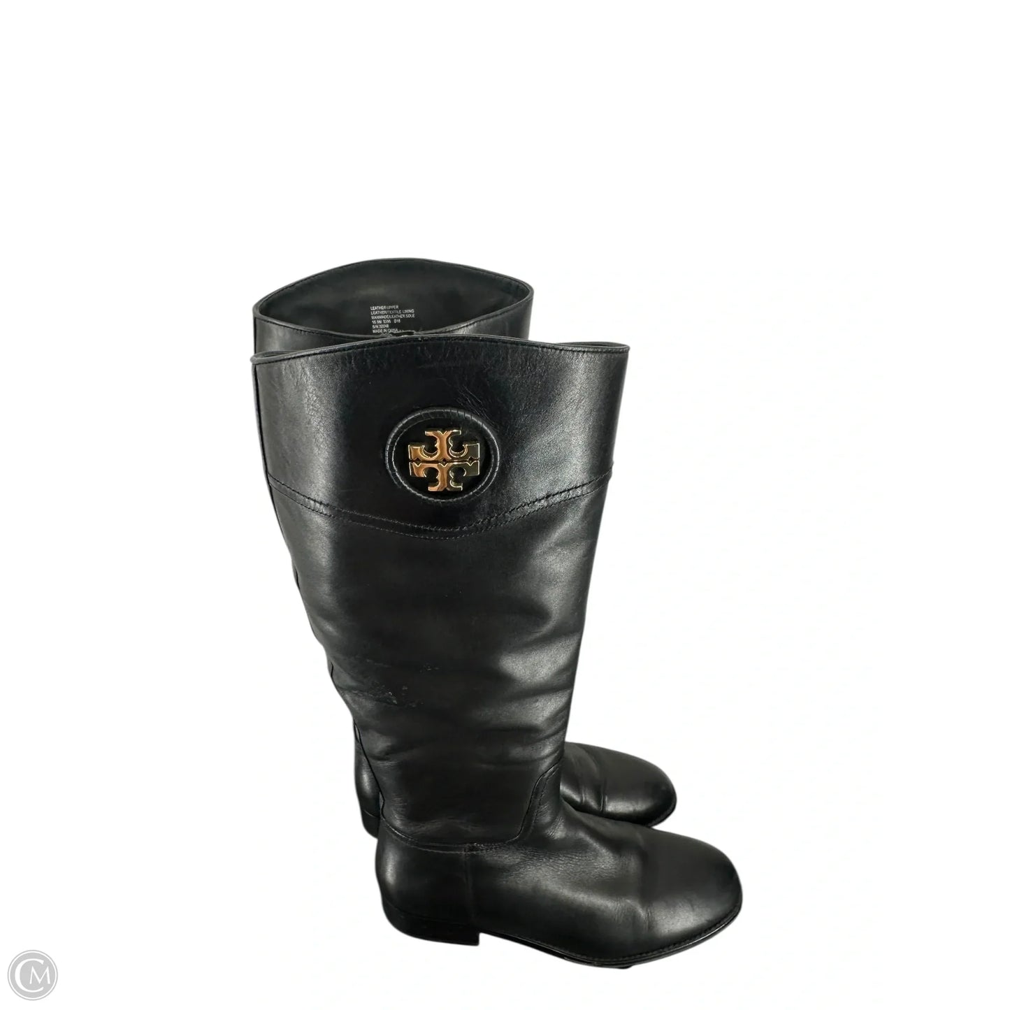 Boots Designer By Tory Burch In Black, Size: 10.5