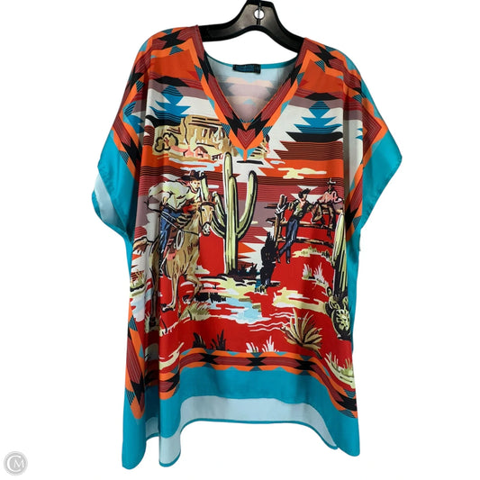 Top Short Sleeve By Clothes Mentor In Multi-colored, Size: L