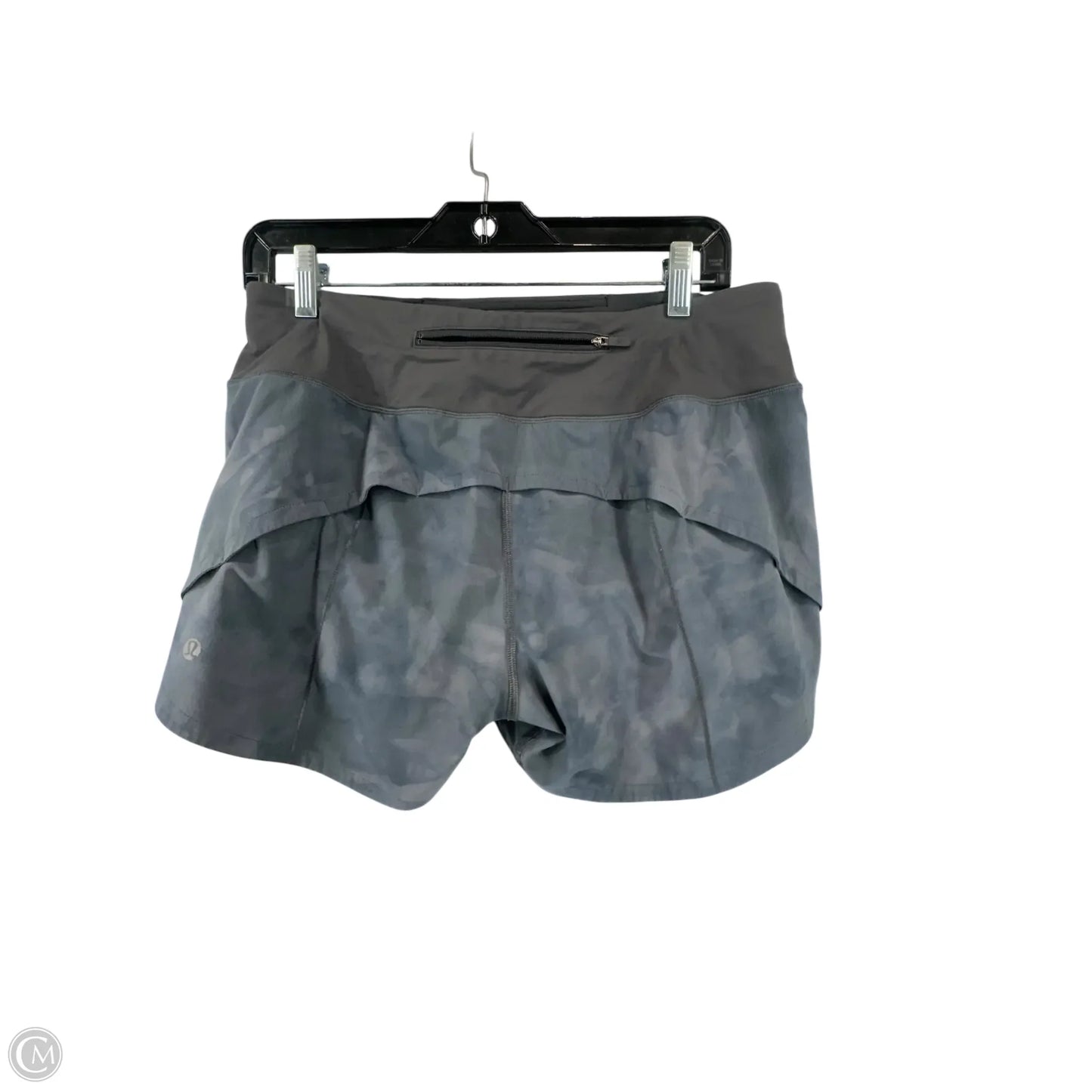 Athletic Shorts By Lululemon In Grey, Size: 8