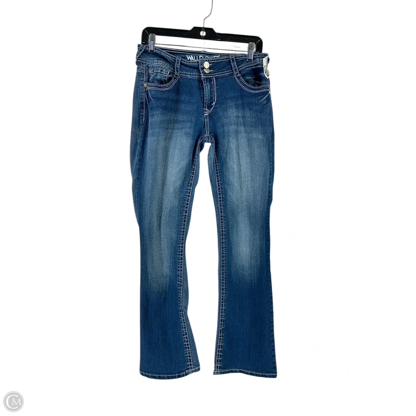 Jeans Boot Cut By Wallflower In Blue Denim, Size: 30