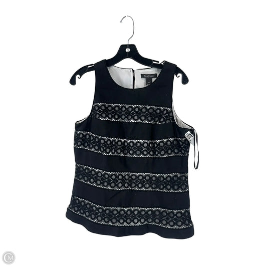 Top Sleeveless By White House Black Market In Black, Size: 12