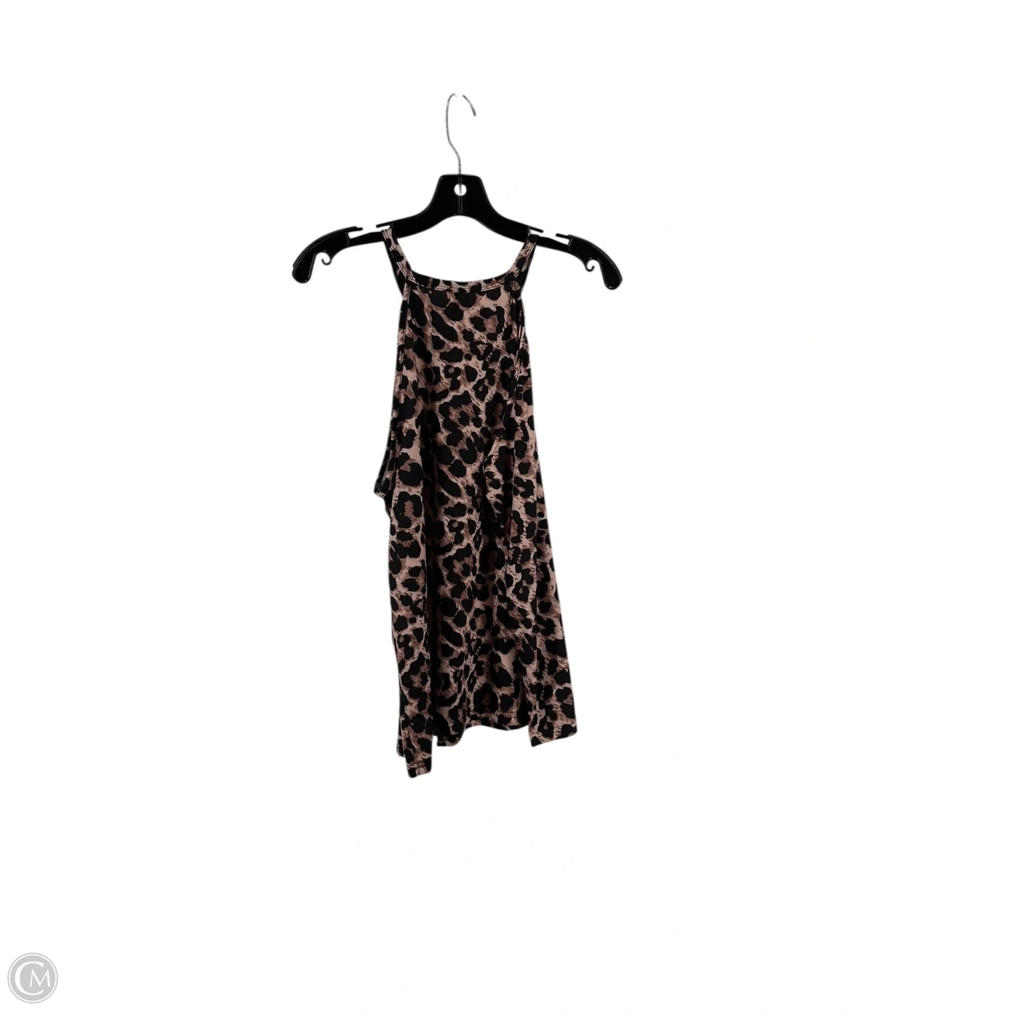 Top Sleeveless By Shein In Animal Print, Size: Xl