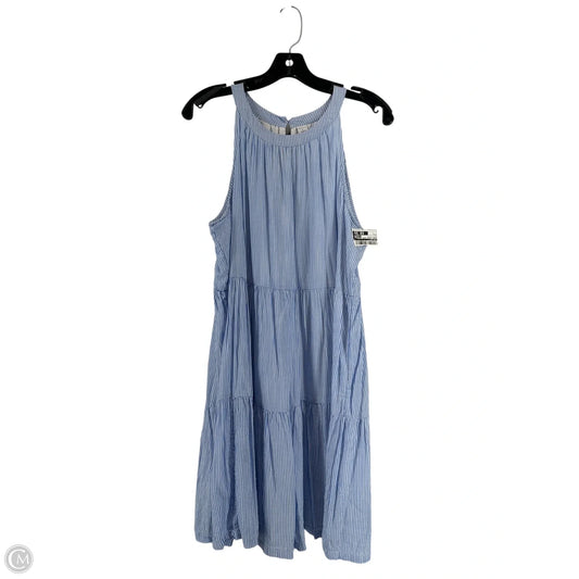 Dress Casual Short By Old Navy In Blue & White, Size: L