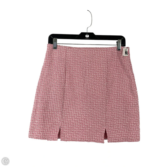 Skirt Mini & Short By Blue Rain In Pink, Size: M