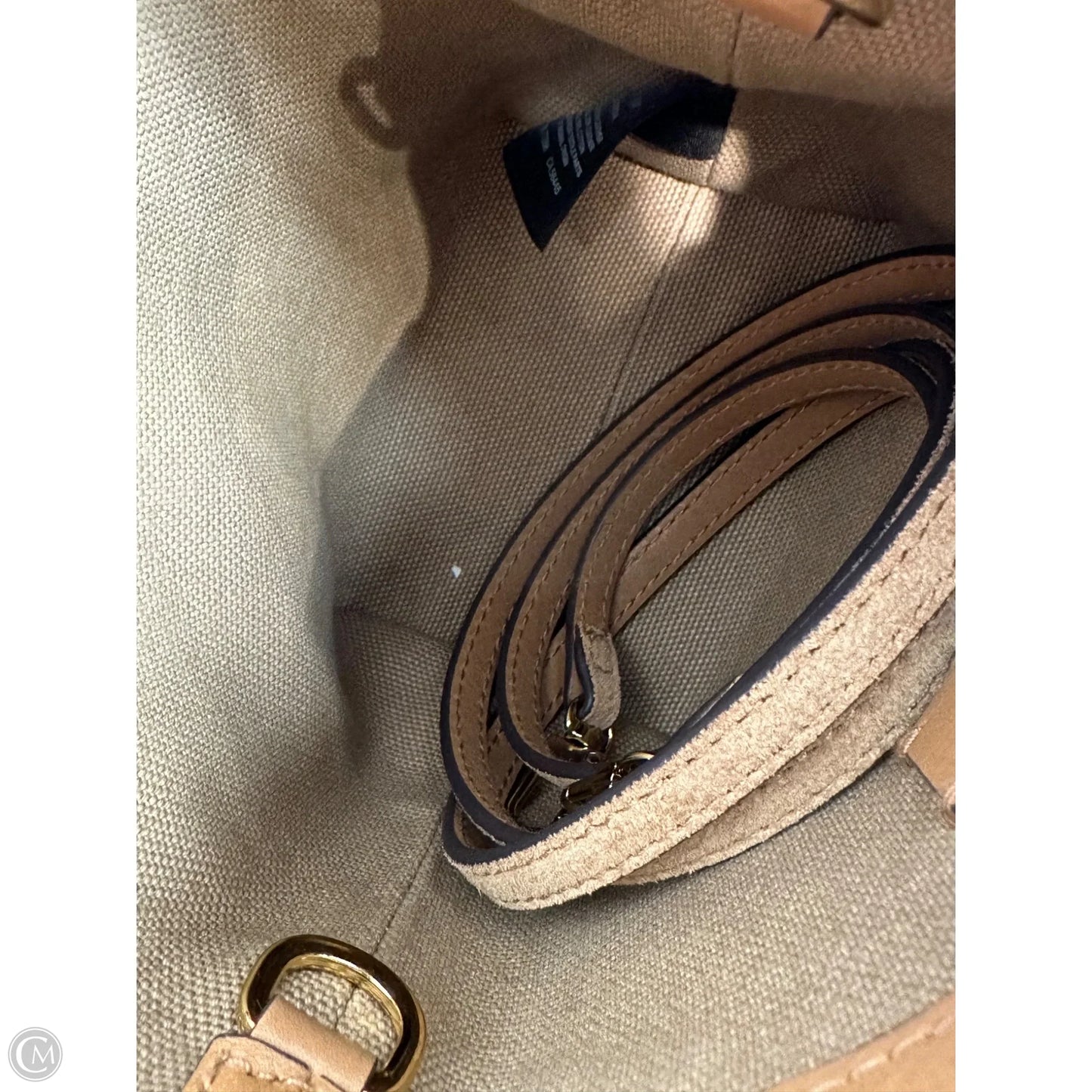 Handbag Leather By Madewell, Size: Small