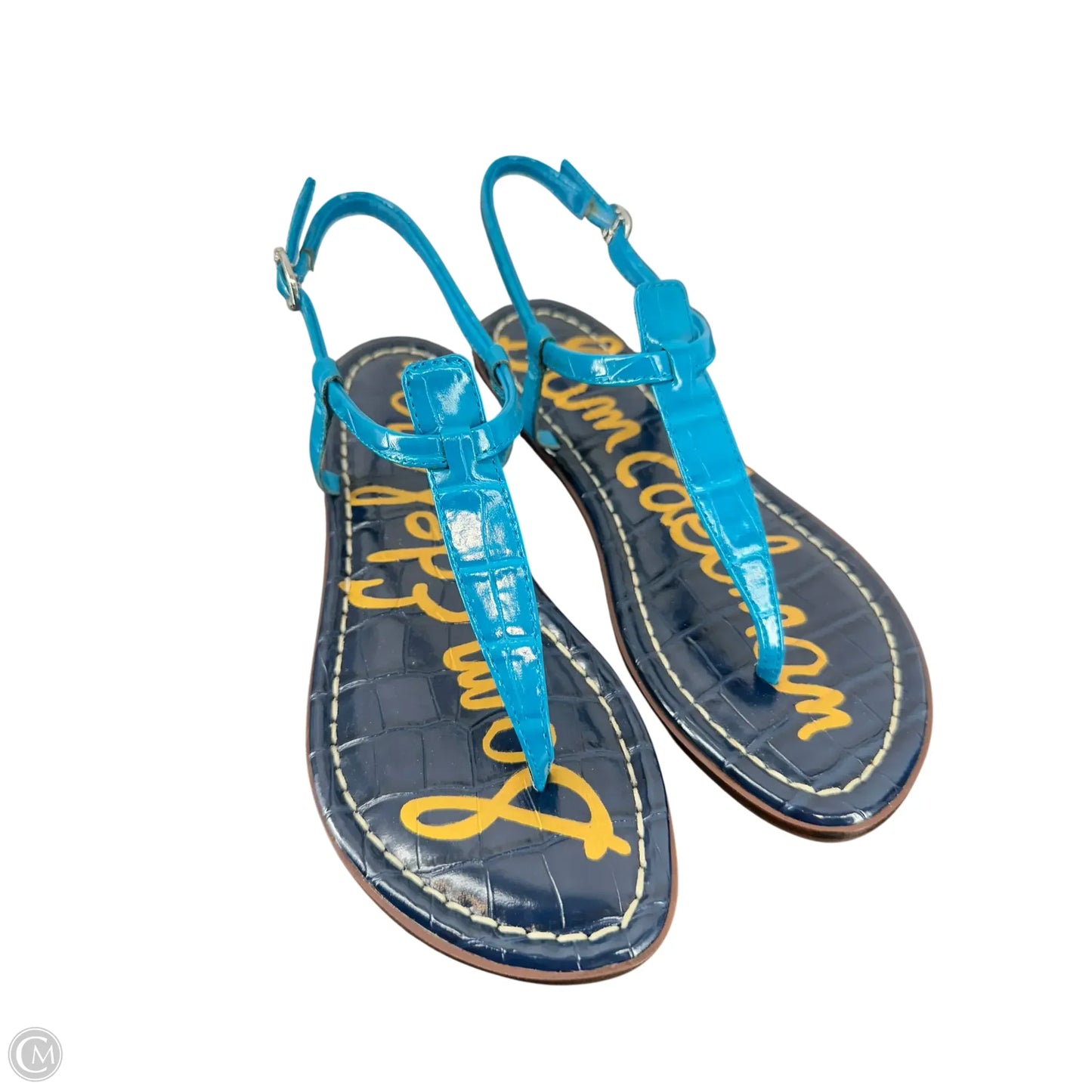 Sandals Flats By Sam Edelman In Blue, Size: 7