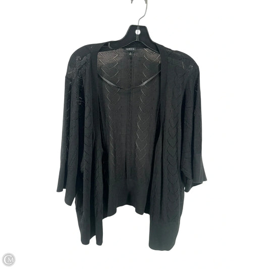 Cardigan By Torrid In Black, Size: 4x