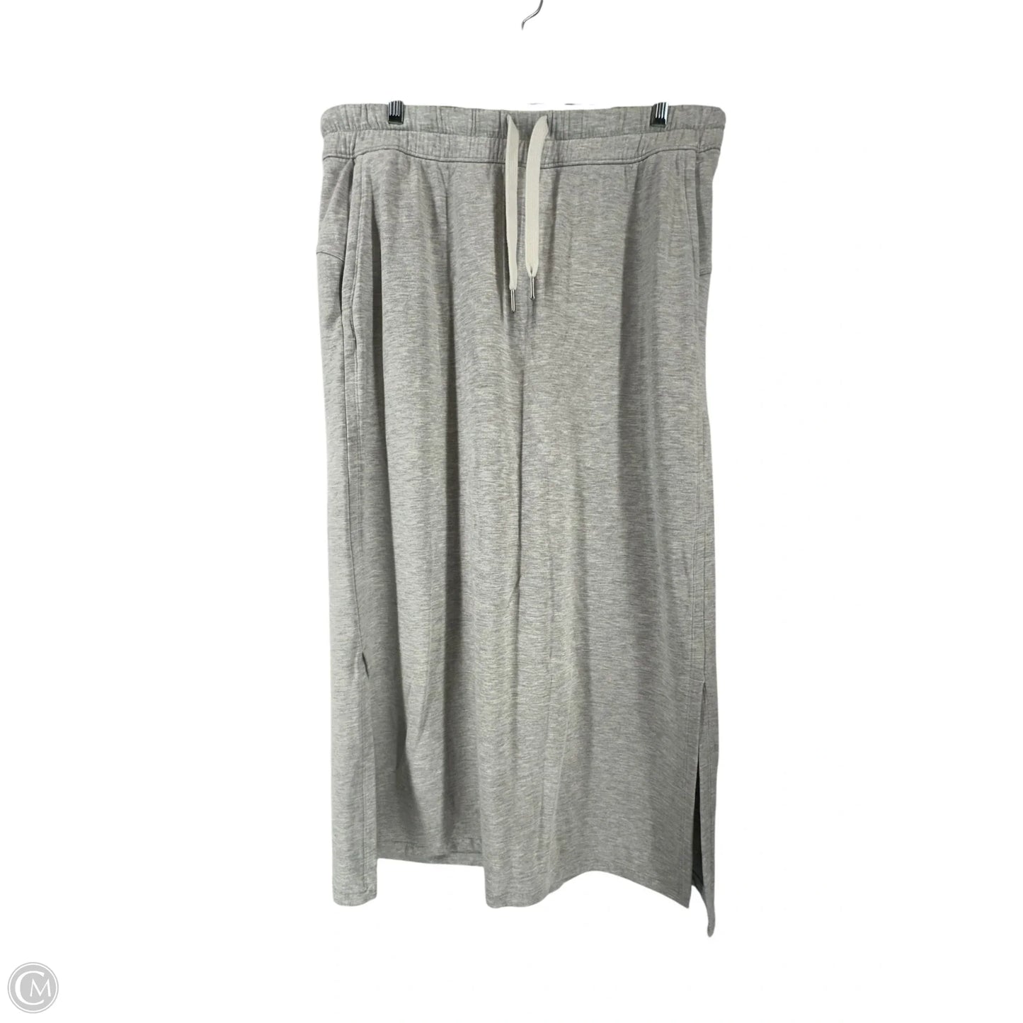 Athletic Pants By Lululemon In Grey, Size: 12