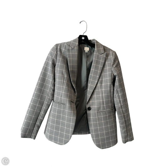 Blazer By A New Day In Grey & Tan, Size: 2