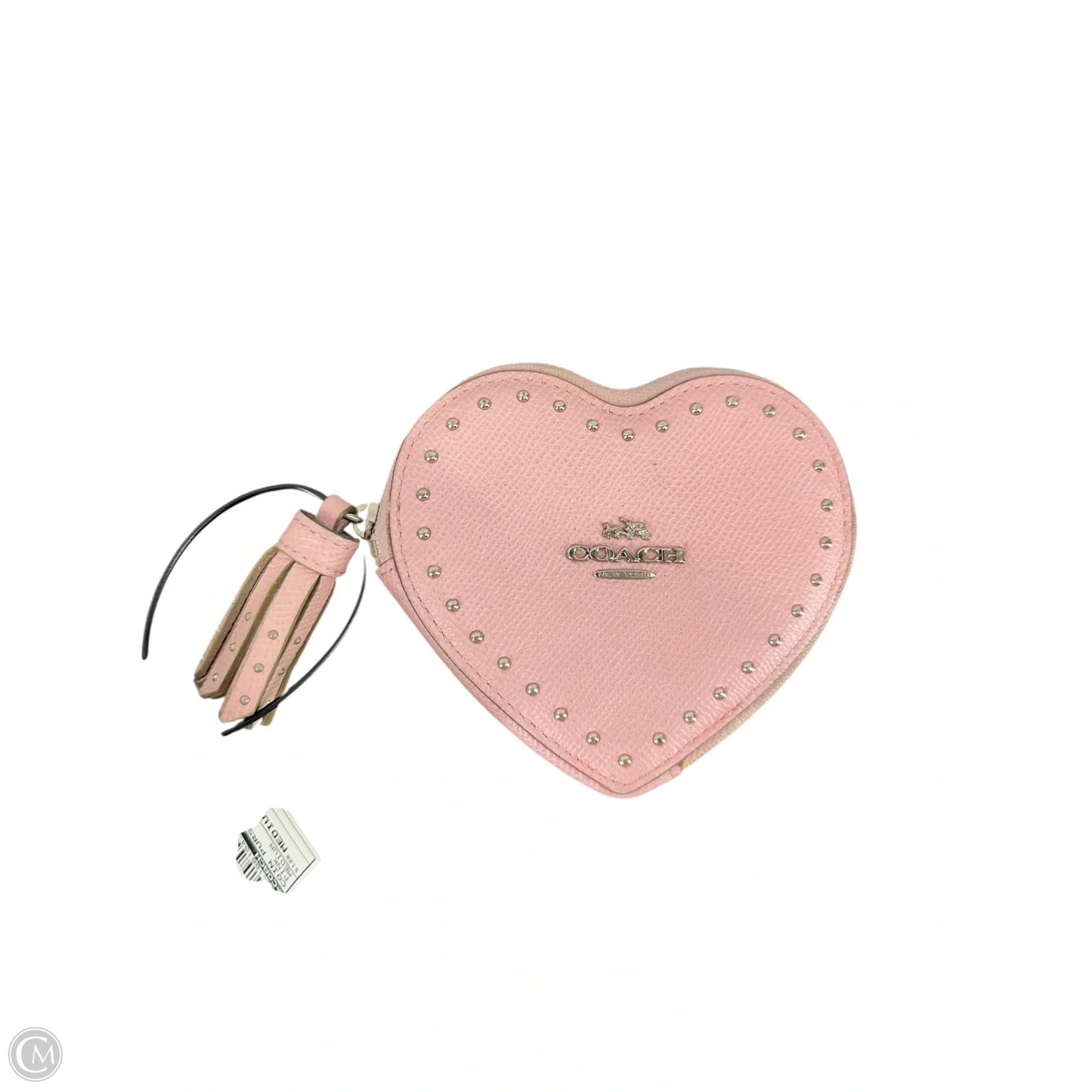 Coin Purse Designer By Coach, Size: Medium