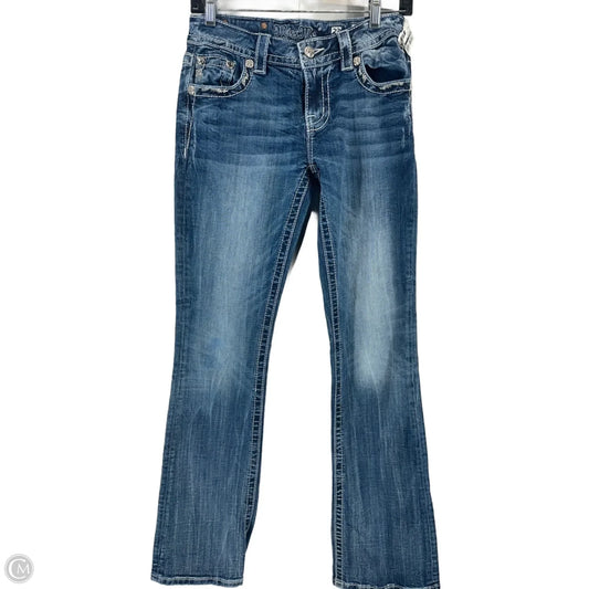 Jeans Boot Cut By Miss Me In Blue Denim, Size: 4