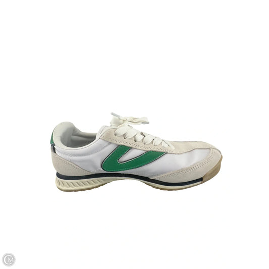 Shoes Sneakers By Tretorn In Green & White, Size: 7