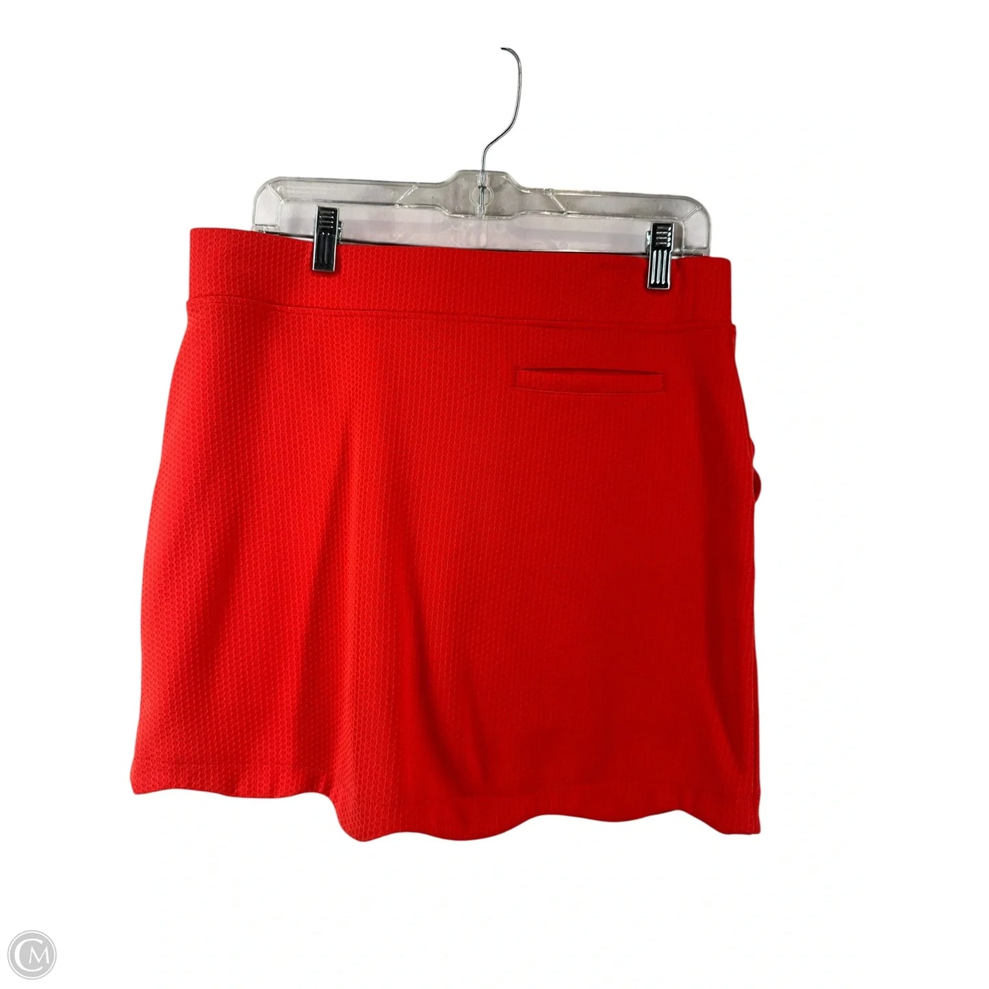 Skort By Pebble Beach In Red, Size: M