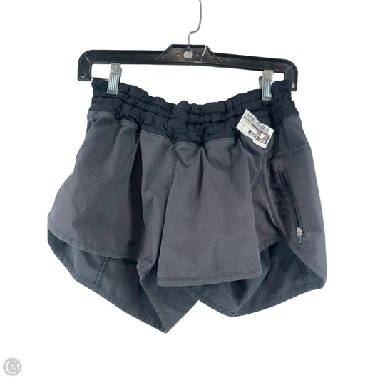 Athletic Shorts By Lululemon In Black, Size: 6