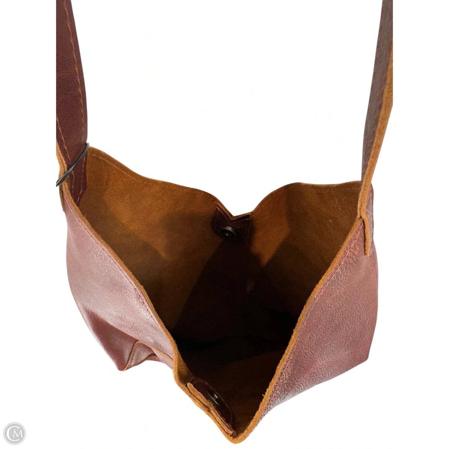 Handbag Leather By Portland Leather, Size: Medium