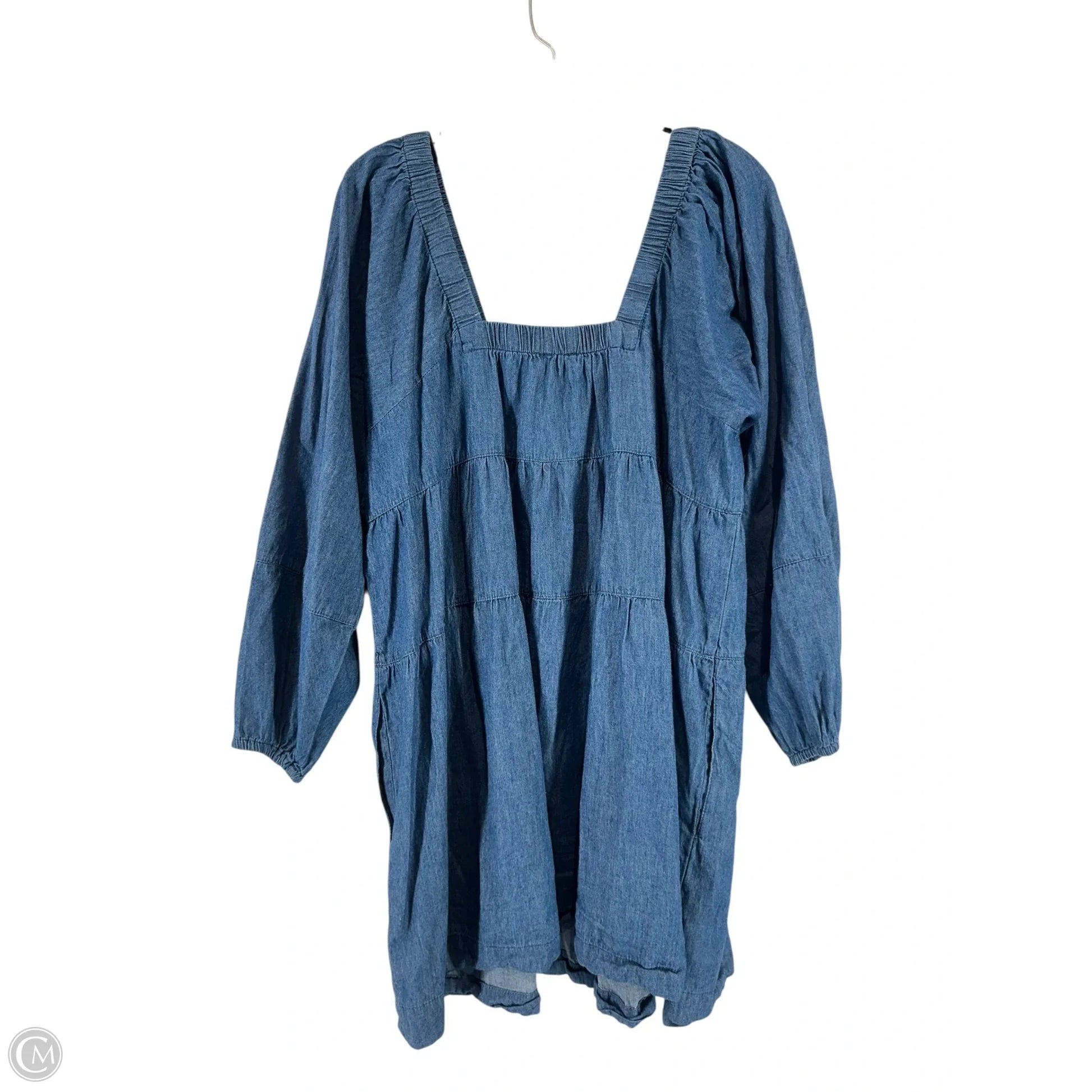 Dress Casual Short By Luxology In Blue, Size: L