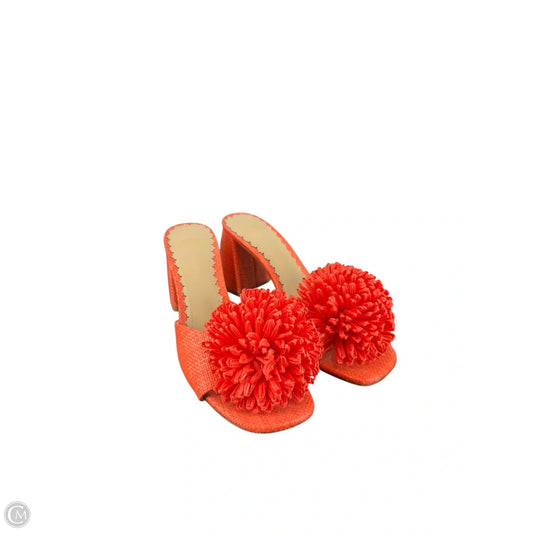 Shoes Heels Block By Antonio Melani In Orange, Size: 6.5