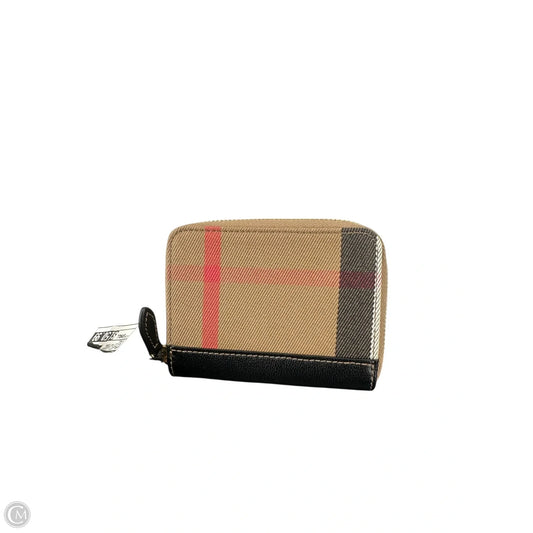 Wallet Luxury Designer By Burberry, Size: Small