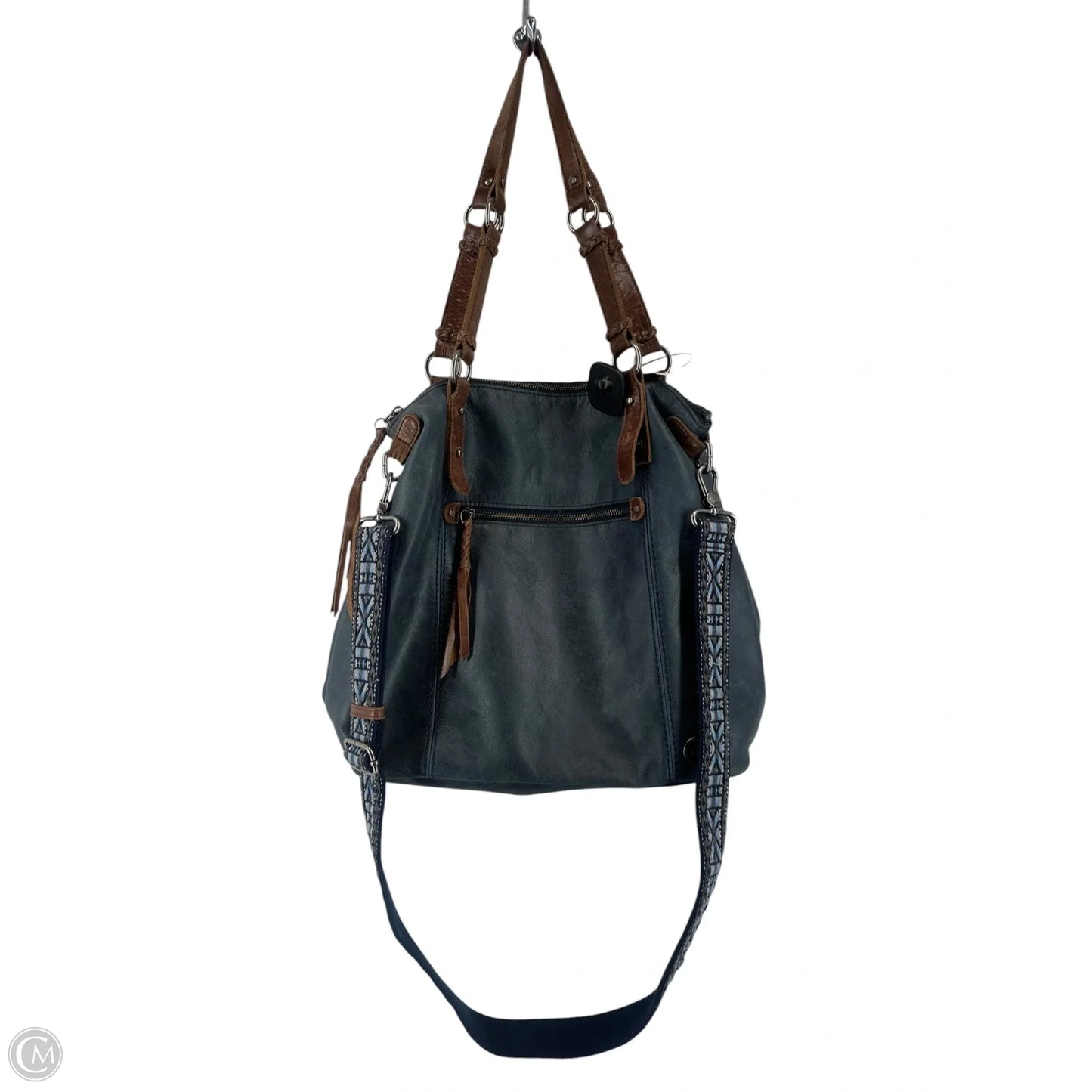 Handbag Leather By The Sak, Size: Large