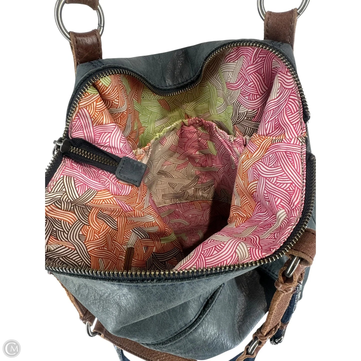 Handbag Leather By The Sak, Size: Large