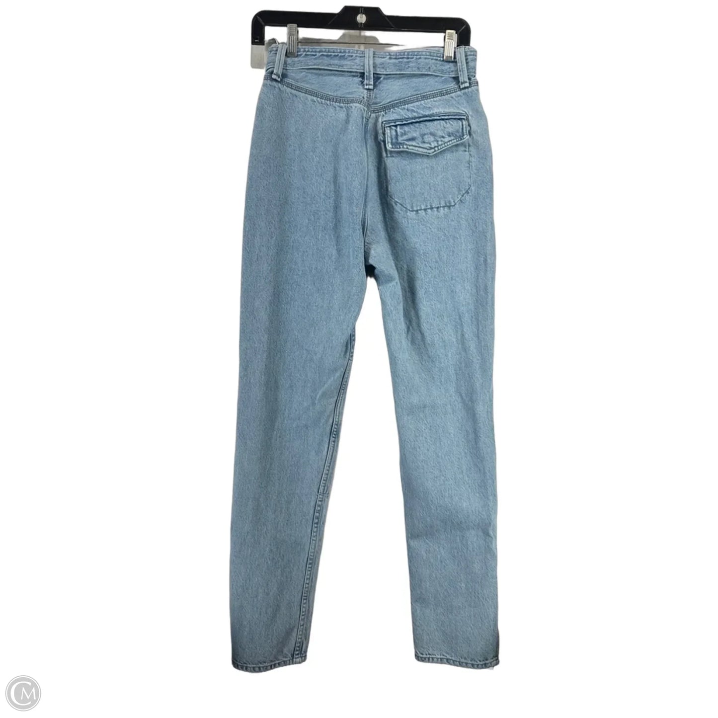 Jeans Straight By Rag And Bone In Blue Denim, Size: 0