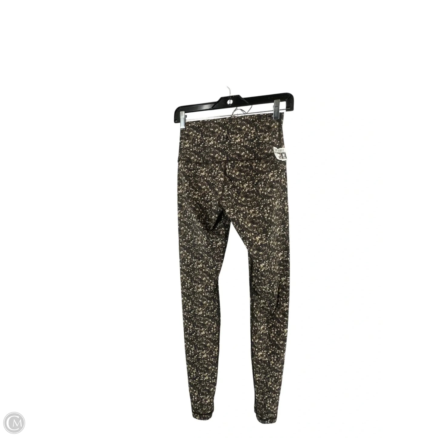 Athletic Leggings By Lululemon In Brown, Size: M