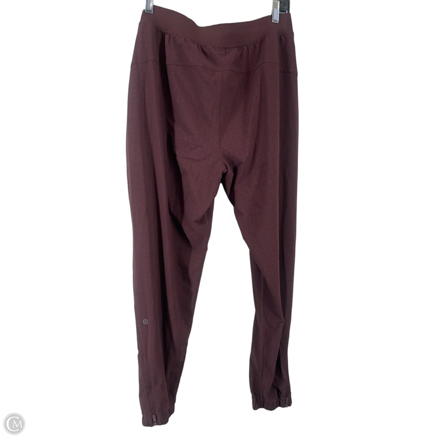 Athletic Pants By Lululemon In Maroon, Size: 8