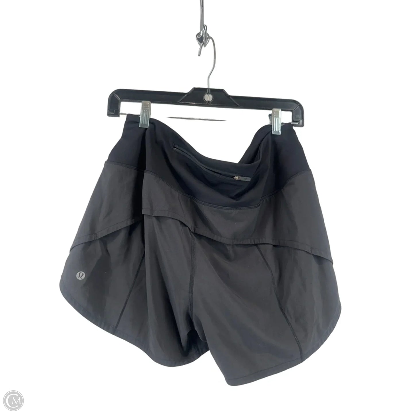 Athletic Shorts By Lululemon In Black, Size: 8