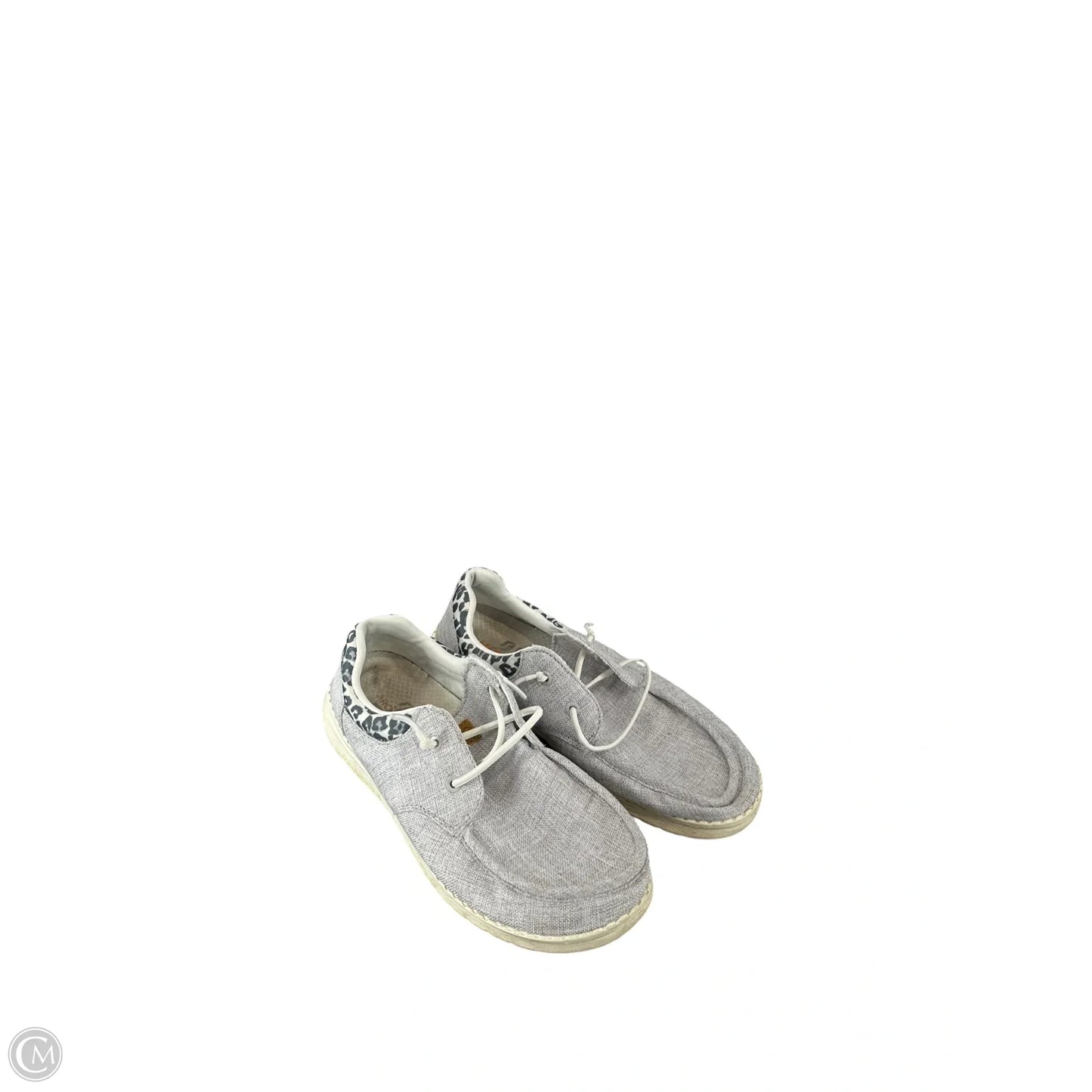 Shoes Flats By Cmf In Grey, Size: 7