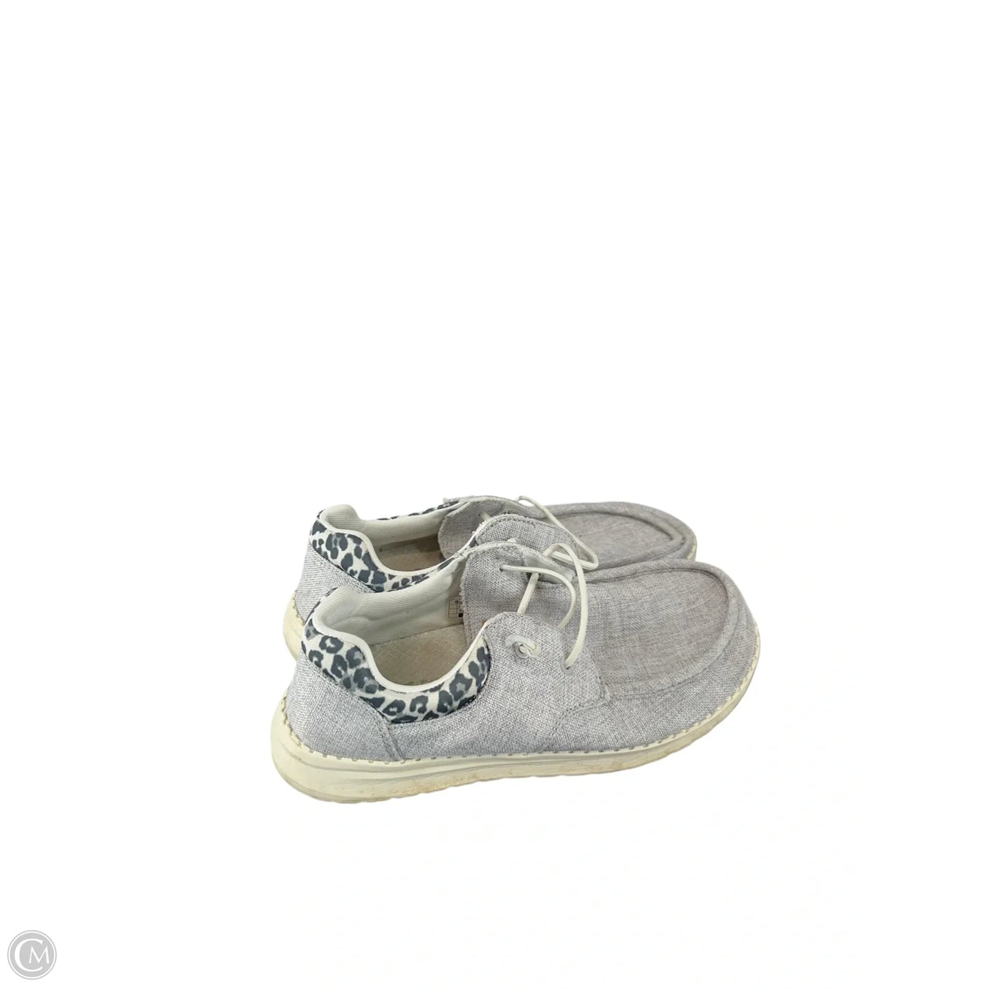 Shoes Flats By Cmf In Grey, Size: 7