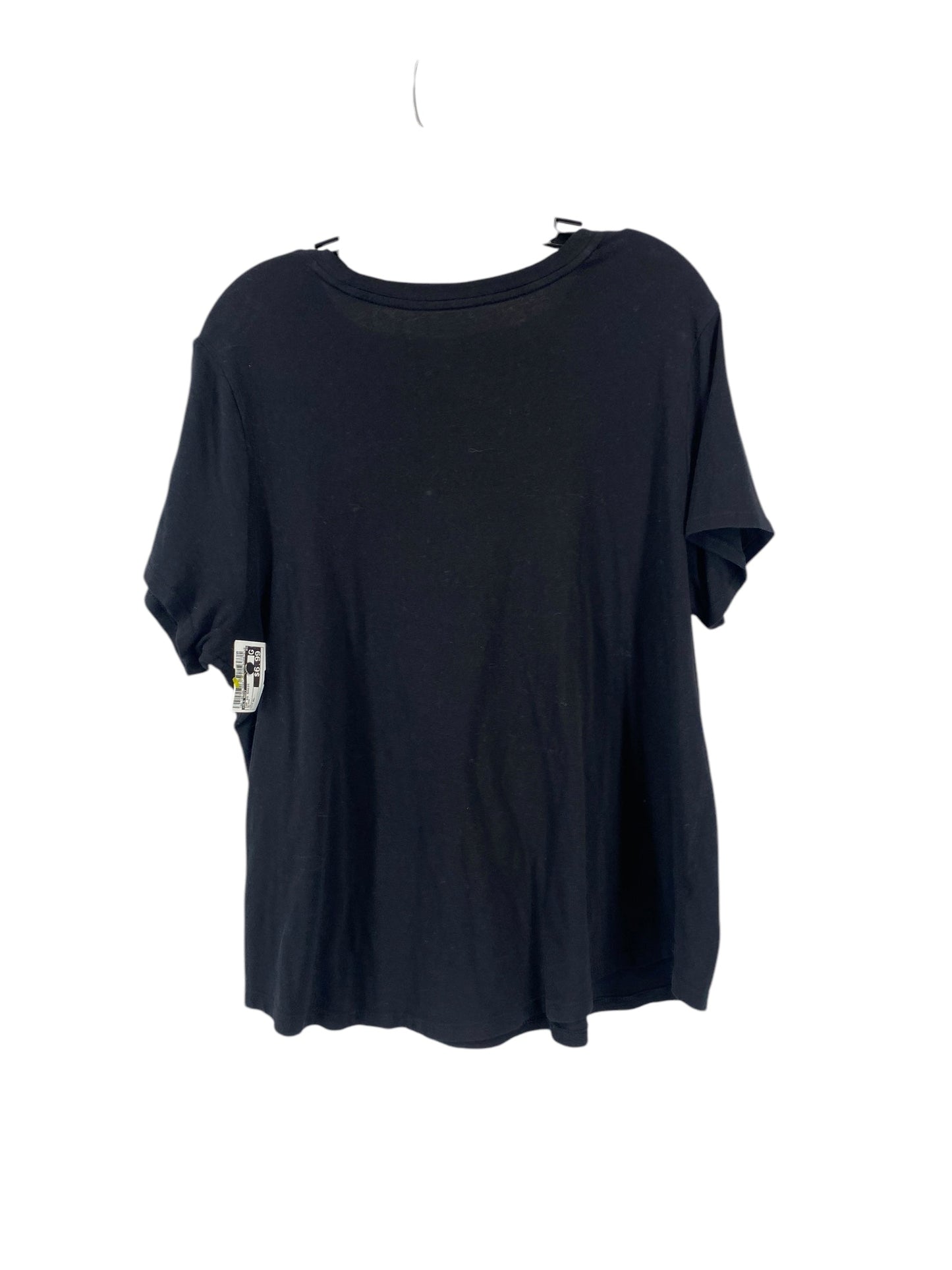 Top Short Sleeve Basic By Old Navy In Black, Size: Xl