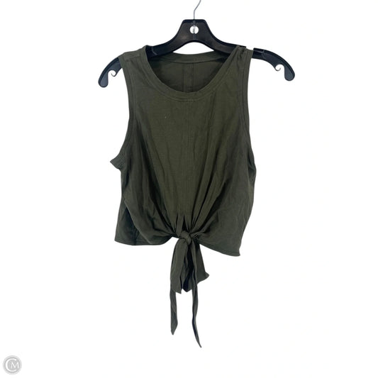 Athletic Tank Top By Lululemon In Green, Size: S